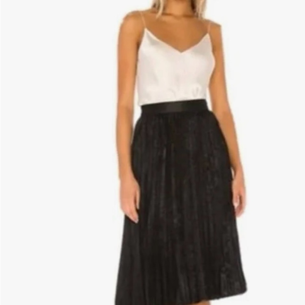 Bailey 44 Black A-Line Skirt